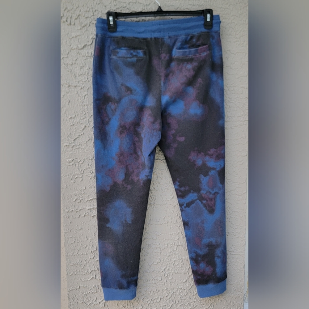 INC International Concepts Tie Dye Jogger Pants Mens Medium Galaxy Print - Picture 3 of 16